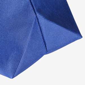 Sac bleu en forme de T à clipser_Sac fourre-tout écologique non tissé - Product Image 4