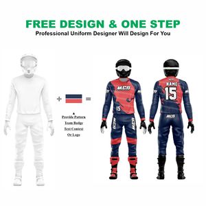 Équipement de course tout-terrain pour motocross, en tissu polyester, imprimé par sublimation, tendance et élégant, vente en gros, fabrication spécialisée - Product Image 2