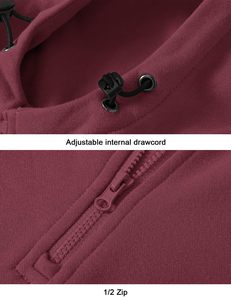 Sudadera con Capucha Casual Premium para Mujer, Mezcla de Algodón Cálido, Proveedor de Ropa al por Mayor OEM ODM, Fábrica - Product Image 6