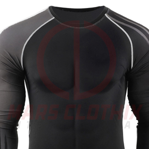 High Quality Comfortable and Breathable <b>Men</b> Rash Guard Best Manufacturing Adult Size <b>Men</b> Rash Guards <b>For</b> Sale - Product Image 4