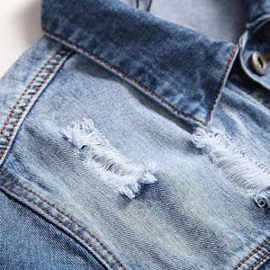 Chaqueta Vaquera Casual de Alta Calidad para Hombre, Chaquetas Vaqueras Más Vendidas a Bajo Precio, Chaquetas Vaqueras para Hombre en Oferta - Product Image 3