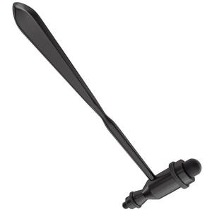 Martillo de Reflejos Neurológico Tromner Negro con Punta Puntiaguda, Herramienta Profesional para Respuestas Cutáneas y Superficiales - Product Image 3