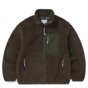 Chaqueta de Forro Polar Sherpa Transpirable, Informal, con Cierre Frontal Completo, Cálida para Invierno, Forrada, Suave y de Alta Calidad - Product Image 4