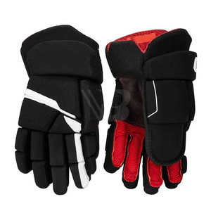 Lightweight Durable Fitted Unisex Winter Ice Hockey Gloves Non-Slip Anti-UV Full <b>Finger</b> Reflective <b>Tape</b> Ice Hockey Gloves - Product Image 2