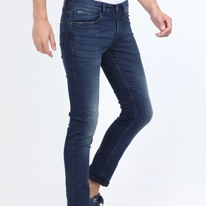 Custom Brand Logo Printed Lightweight High Waist <b>Button</b> <b>Fly</b> Casual Men <b>Jeans</b> Pant Wholesale - Product Image 4