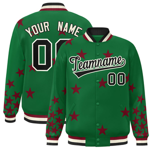 Wholesale high quality coat polyester windbreaker winter stylish baseball jackets plus size - Product Image 6