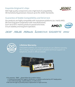 Ddr5 32GB 5600 MTS SODIMM memoria RAMS สำหรับแล็ปท็อปพีซี - Product Image 5