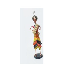 Meilleur article cadeau : Ensemble de 3 figurines de musiciens en fer pour la décoration intérieure, objets de collection de table, pièces décoratives, décoration pour hôtels, réceptions et bureaux - Product Image 5