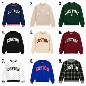 เสื้อสเวตเชิ้ตคอเต่า แขนยาว ทรงโอเวอร์ไซส์ ผ้าฟลีซคอตตอน 100% ระบายอากาศ แห้งเร็ว ปักโลโก้ตามสั่ง OEM - Product Image 2