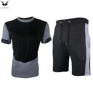 Meilleures ventes, meilleur produit, couleur contrastée personnalisée, nouvelle arrivée, meilleur fournisseur, nouveaux ensembles de chemises courtes élégantes pour hommes - Product Image 4