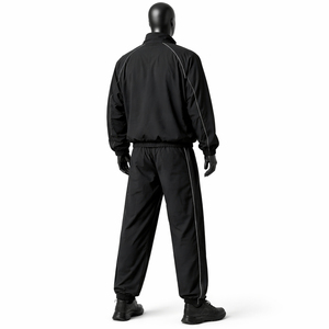 Ensemble de survêtement coupe-vent personnalisé en gros – Joggers décontractés très prisés – Veste coupe-vent de style urbain - Product Image 6