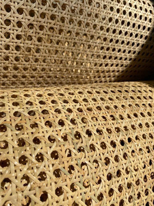 Malla de Mimbre Natural 100% Dylan Vu de BLUE LOTUS FARM, Rollo de 3-4m de Longitud, Ventilación Natural para Muebles y Manualidades - Product Image 2