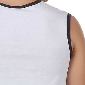 2026 most demanded men's multi panel tank <b>tops</b> with chest pocket Stylish men's round neck tank <b>top</b> with OEM ODM Services - Product Image 5