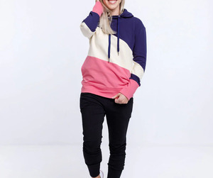 Sudadera de Moda para Mujer, Sudadera con Capucha de Manga Larga para Otoño, Sudadera de Secado Rápido y Transpirable 100% Algodón para Chicas - Product Image 3