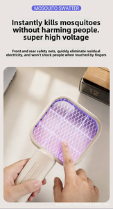 Lampe anti-moustiques USB réglable à 360 degrés avec bras flexibles et flash intégré pour usage intérieur - Product Image 3
