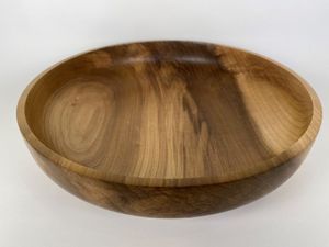 Bol de service décoratif en bois naturel pour table à manger, style moderne et contemporain, écologique, personnalisable, pour cuisine et fêtes - Product Image 3