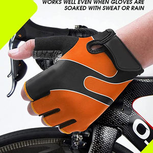 Nuevos Guantes de Ciclismo de Medio Dedo, Resistentes a Impactos, Transpirables, para Bicicleta de Montaña MTB, Deportivos, Unisex - Product Image 5