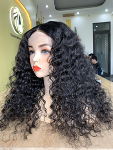 Extensions de cheveux humains vierges Remy à double trame, lisses et soyeuses, avec pointes en plumes, à trame unique - Product Image 5