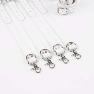 Customized Genuine Leather <b>Bed</b> <b>Restraints</b> Harness Straps Factory Price Bondage Cuffs Adult Toys RTTS-0122 - Product Image 5