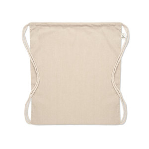 Cabetri Custom cotone riciclato coulisse Sportpack per borse promozionali in tessuto - Product Image 2