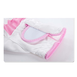 ถุงมือกอล์ฟหนังแท้สีขาวและสีแดงสำหรับผู้หญิง ระบายอากาศได้ดี  นุ่มพิเศษ  พร้อมโลโก้สั่งทำได้  ใช้ได้ทุกสภาพอากาศ - Product Image 6
