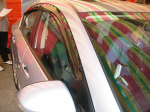 Viseras para Ventanas de Auto HIC, Protectores Contra la Lluvia, Material PMMA, 100% Compatibles con MAZDA 3 / Axela Sedán 4 Puertas 2009~2013 - Product Image 6