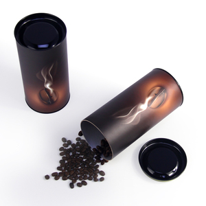 กระป๋องกระดาษสุญญากาศพร้อมฝาโลหะ บรรจุภัณฑ์ทรงกระบอกคราฟท์แบบกำหนดเองสำหรับชา กาแฟ เครื่องเทศ ผู้ผลิต OEM - Product Image 3