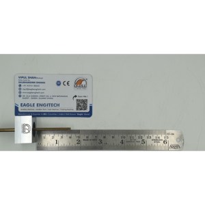 Matrice de torsion EAGLE pour bracelet creux en métal, entrée 9 mm, sortie 4 mm, design 3 mm – Or et argent, fabrication de bijoux 5056B - Product Image 3