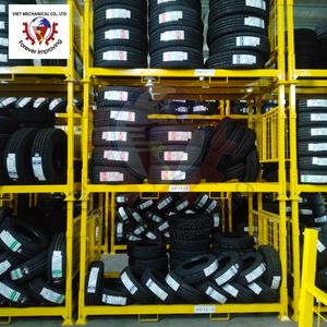Estantes de neumáticos de acero apilables de alta capacidad para una organización eficiente del almacén y paletas de transporte Categoría de producto - Product Image 3