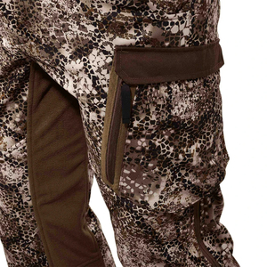 กางเกงคาร์โก้เอวสูงติดกระดุม ลำลอง หลายกระเป๋า กางเกงยุทธวิธีกลางแจ้ง โพลีเอสเตอร์ ผ้าเนื้อนุ่ม กันน้ำ - Product Image 5
