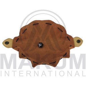 leather <b>dice</b> pouch with drawstring and botton in very cheap prices - Product Image 6