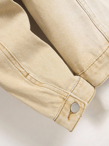 New Design <b>men</b> Denim <b>Jacket</b> Breathable <b>Long</b> Sleeves Windproof High Street Style Customized Casual Autumn <b>Men's</b> <b>Jacket</b> - Product Image 3