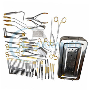Ensemble d'instruments de rhinoplastie de haute qualité, 53 pièces, en acier inoxydable, kit de chirurgie reconstructive plastique, certifié CE, médical - Product Image 6