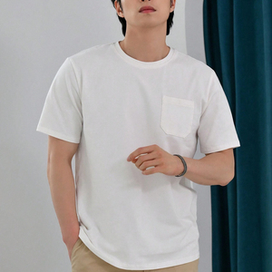 เสื้อยืดโอเวอร์ไซส์ทรงหลวม แห้งเร็ว ระบายอากาศได้ดี ผ้าฝ้าย ปรับแต่งได้ สำหรับผู้ชายและผู้หญิง แฟชั่นวัยรุ่น รับผลิตแบรนด์ส่วนตัว - Product Image 4