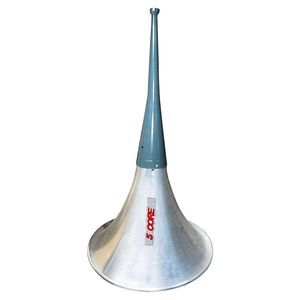 Haut-parleur de sonorisation PA de 22 pouces Trompette longue portée Son fort Intérieur Extérieur Mégaphone Corps en aluminium-fer Modèle universel à visser - Product Image 1