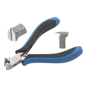 120mm Single-Pointed Smooth Jaw End Cutters Ergonomic Handles Stainless Steel Black Blue Jewelry Crimping Fishing Circlip OEM - Product Image 1
