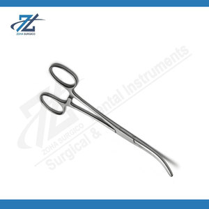 Pinza Hemostática Longitudinal Serrada Rochester Carmalt de Acero Inoxidable para Control de Tejidos Pesados, Instrumento Quirúrgico Manual - Product Image 4