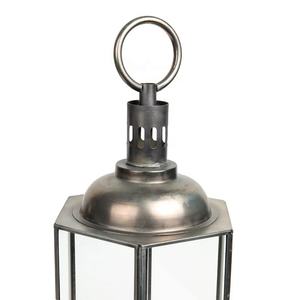 เชิงเทียนโลหะและแก้วนิรภัยดีไซน์หรูหราสำหรับตกแต่งบ้านและสวน - Product Image 2