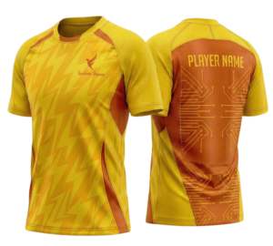 Maillot de football américain 2025 personnalisé avec logo, col en V, manches courtes, respirant et anti-humidité, 100 % polyester premium - Product Image 5