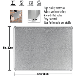 CIFbuy Targa Vintage in Metallo a Tema Calcio per Arredamento Soggiorno e Camera da Letto con Servizio di Ritiro su TikTok per Placche Temu - Product Image 4