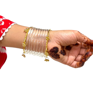 Trendy Jelly Glass <b>Bangles</b> Women Fashion <b>Bangles</b> Stylish <b>Bangles</b> <b>Set</b> Stackable <b>Bangles</b> Ladies Wrist Accessories Daily Wear - Product Image 5