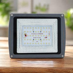 Projecteur LED extérieur 50W, étanche, haute luminosité, puce Osram, blanc froid, lampe de sécurité pour usage industriel - Product Image 1
