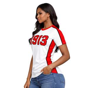 Maglietta Premium Bianca Delta Sigma Theta 1913 per Donne, Vestibilità Comoda, Alta Qualità, Abbigliamento Casual per Confraternite Greche - Product Image 3