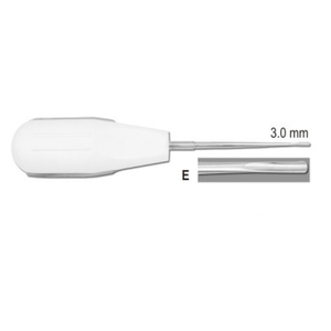 Juego de 5 Elevadores de Raíces con Mango de Plástico |   Acero Inoxidable de Primera Calidad - Product Image 3
