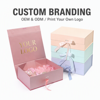Caja Plegable Magnética de Cartón Reciclable con Impresión Personalizada, Ideal para Regalos, Entrega, Almacenamiento y Venta al por Menor, Producto Más Vendido del Fabricante