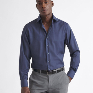 Camisa de vestir a cuadros transpirable para hombre, colección de tacto suave, camisa informal de verano a la moda para hombre, tela de secado rápido - Product Image 1