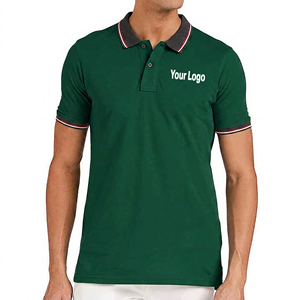 Camisas Polo para hombre de tela de mezcla de algodón suave de primera calidad, cuello cómodo, corte moderno para un estilo casual elegante y comodidad diaria. - Product Image 1