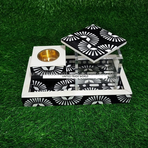 Transformez votre atmosphère Incrustation de prière Premium Bakhoor Mubkhar Ramdan Giveaways Set By United Trade World - Product Image 1