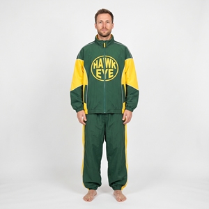 Ensemble veste et short en nylon coupe-vent pour homme avec logo personnalisé, été - Product Image 1