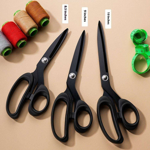 Ciseaux de tailleur 12 pouces, ciseaux professionnels de couture de haute qualité en acier inoxydable, ciseaux de tailleur pour tissu, logo personnalisé - Product Image 1